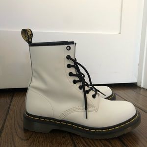 White Dr. Martens